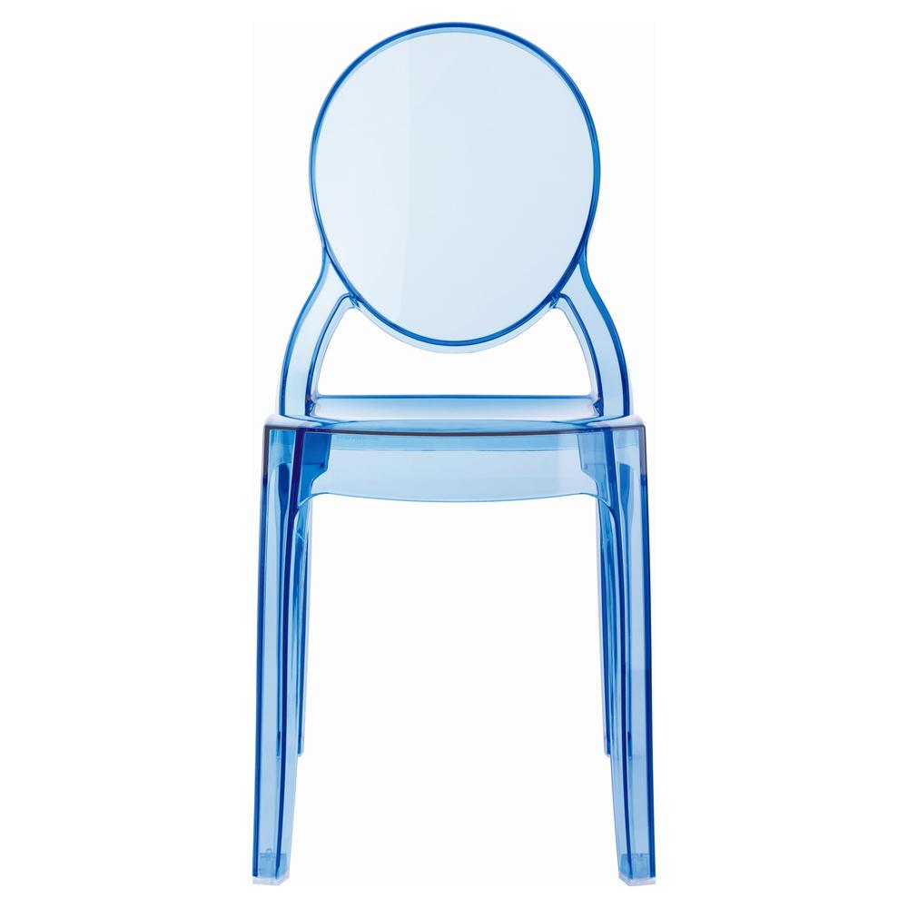 Baby Elizabeth Kids Chair Transparent Blue
