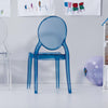 Baby Elizabeth Kids Chair Transparent Blue