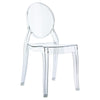 Baby Elizabeth Kids Chair Transparent Clear