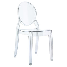 Baby Elizabeth Kids Chair Transparent Clear