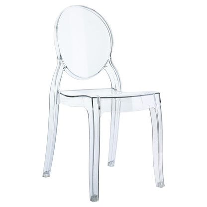 Baby Elizabeth Kids Chair Transparent Clear