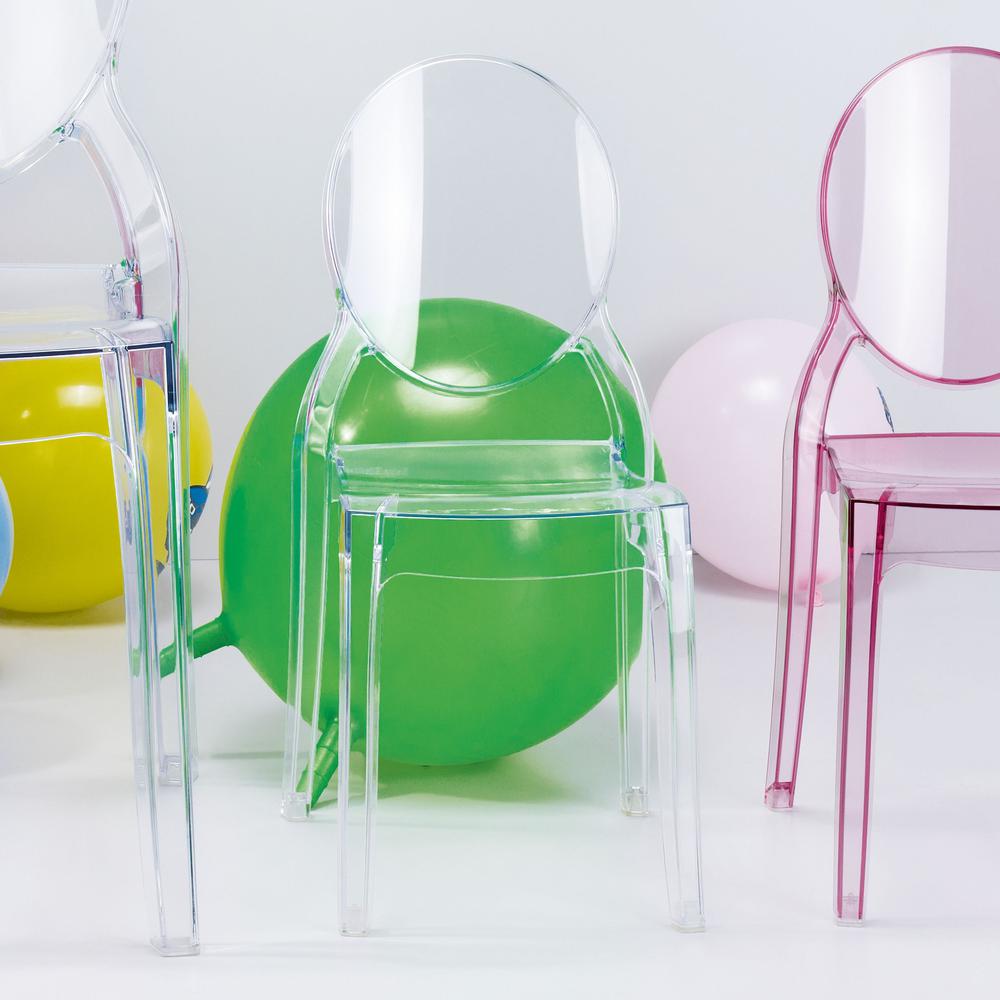 Kids Chair, Transparent Clear, Belen Kox
