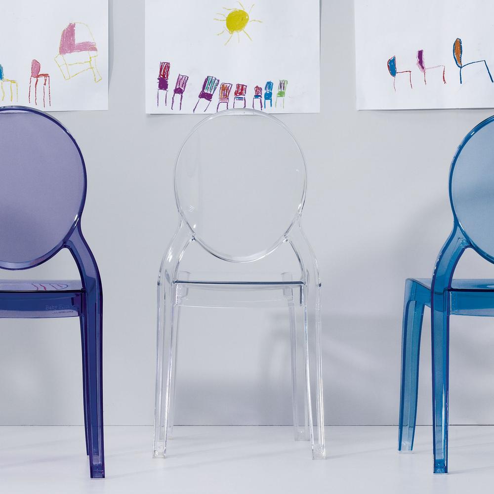 Kids Chair, Transparent Clear, Belen Kox