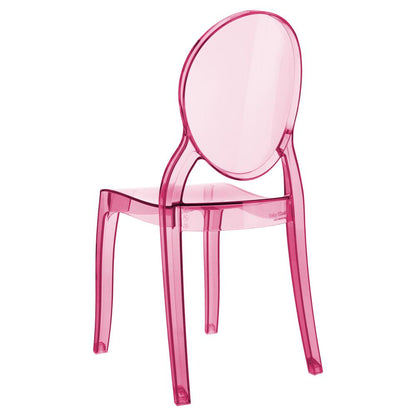 Kids Chair, Transparent Pink, Belen Kox