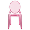 Baby Elizabeth Kids Chair Transparent Pink