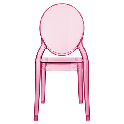Baby Elizabeth Kids Chair Transparent Pink