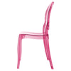 Baby Elizabeth Kids Chair Transparent Pink