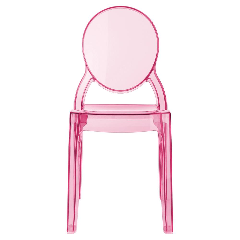 Baby Elizabeth Kids Chair Transparent Pink