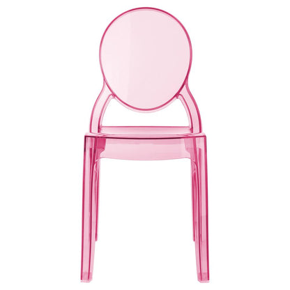 Baby Elizabeth Kids Chair Transparent Pink