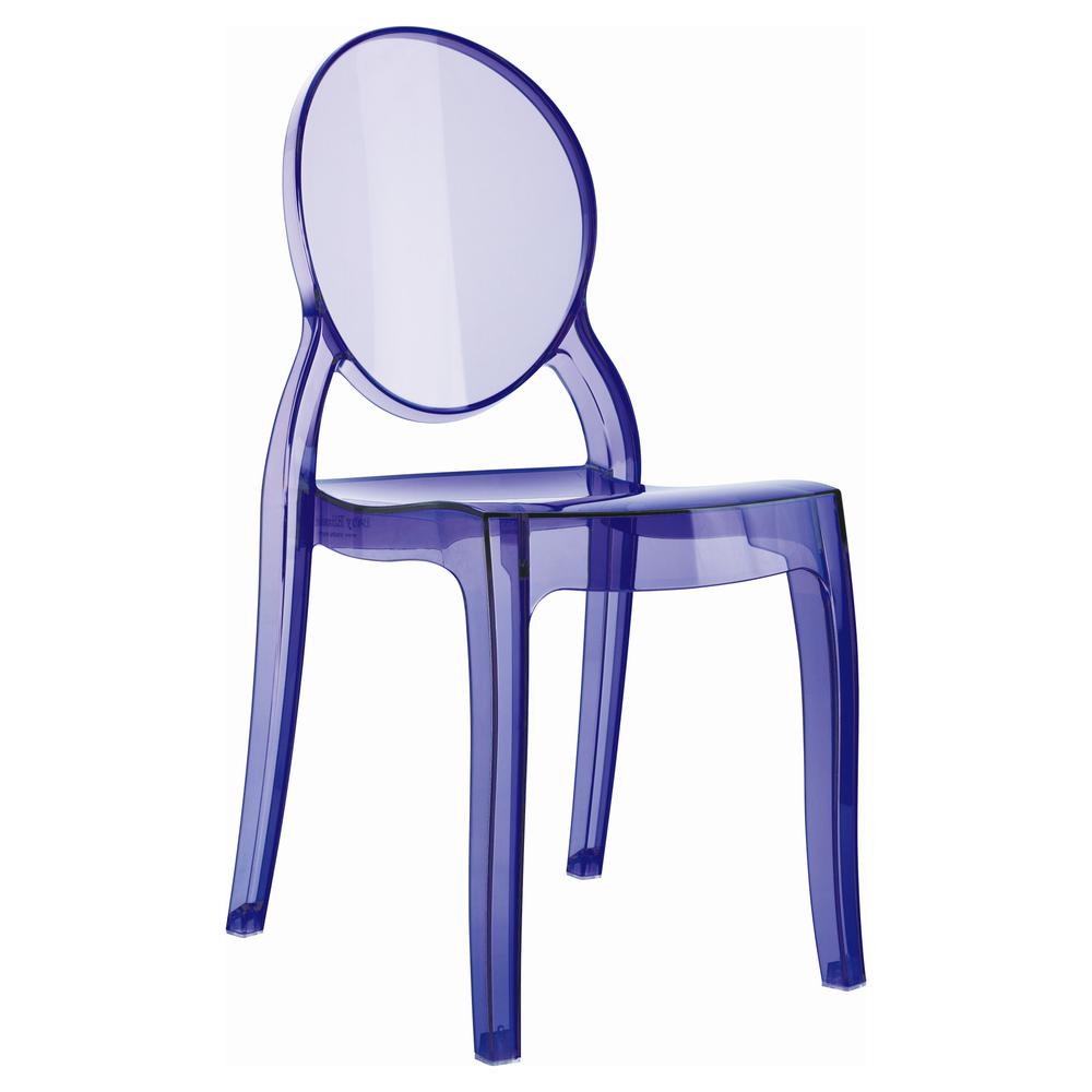 Kids Chair, Transparent Violet, Belen Kox