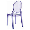 Kids Chair, Transparent Violet, Belen Kox