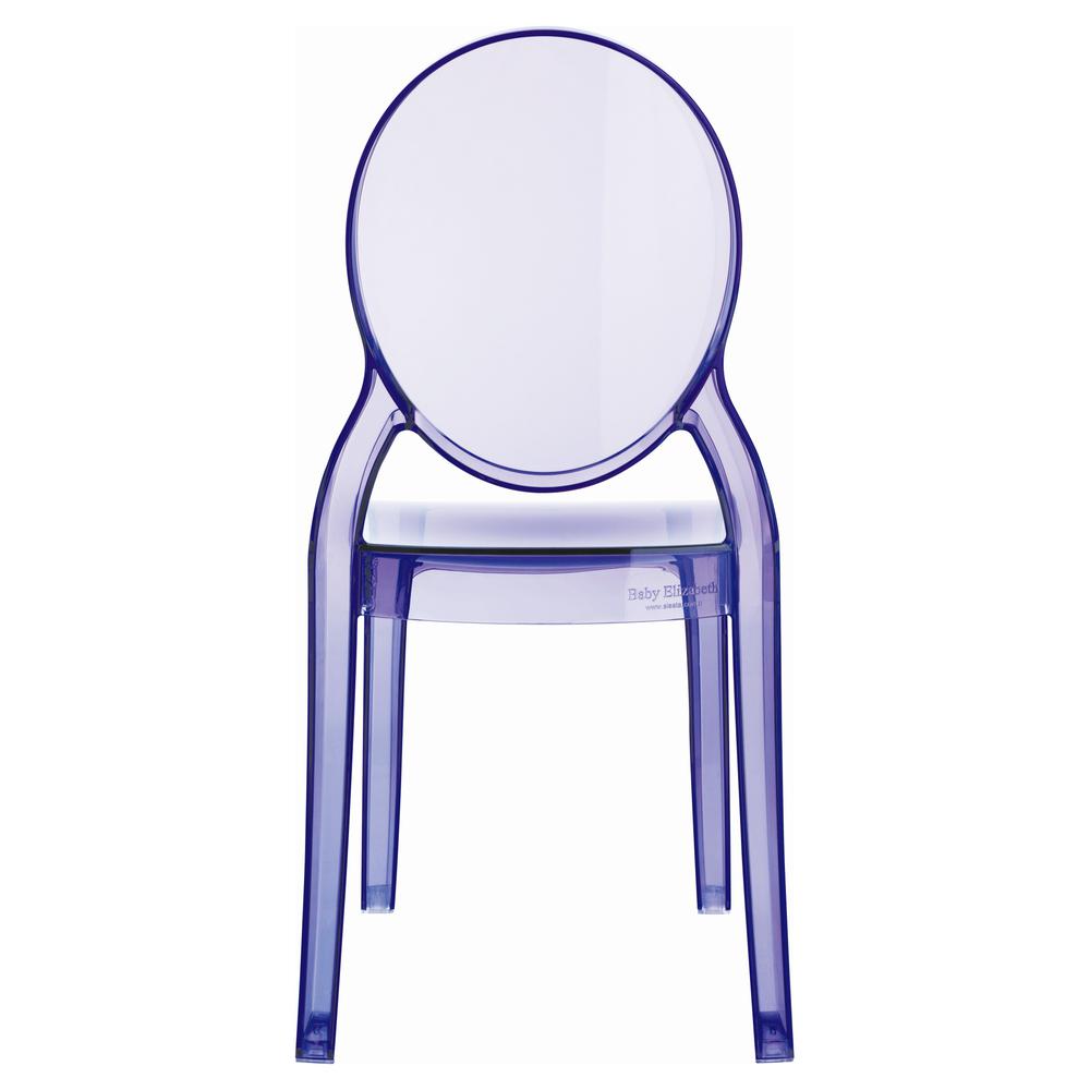 Baby Elizabeth Kids Chair Transparent Violet