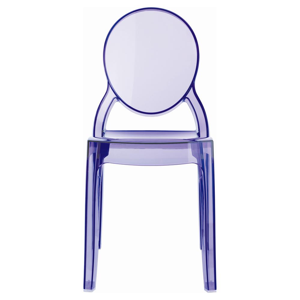 Baby Elizabeth Kids Chair Transparent Violet