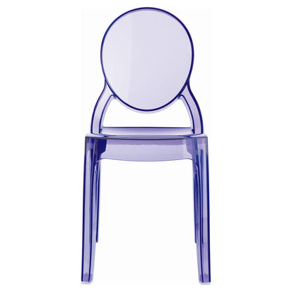 Baby Elizabeth Kids Chair Transparent Violet