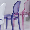 Baby Elizabeth Kids Chair Transparent Violet