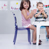 Baby Elizabeth Kids Chair Transparent Violet