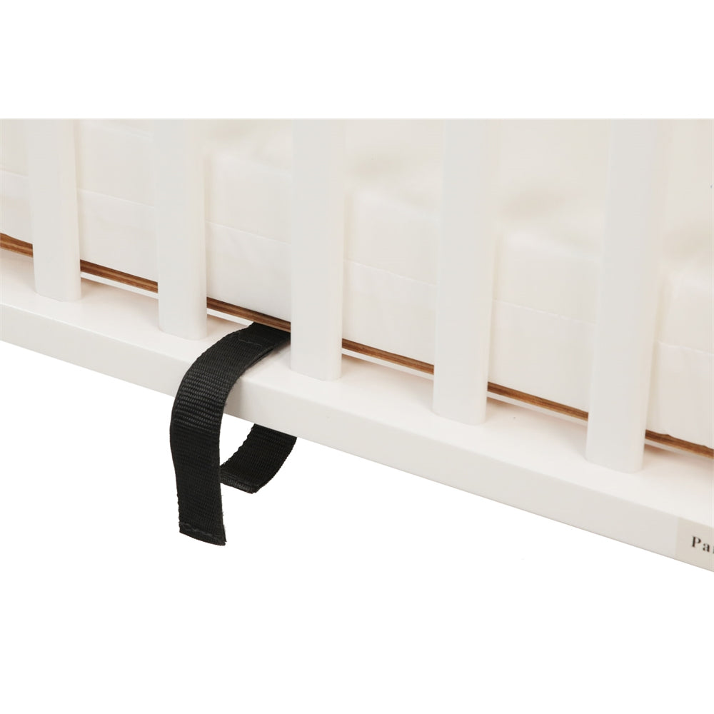 The Little Wood Crib-Mini/Portable Folding Wood Crib-White