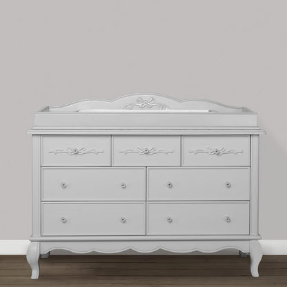 Evolur Aurora Change Tray Full Assembly I Lasting Quality I Intricate Ribbon Bow Scrollwork, 851NT-SM