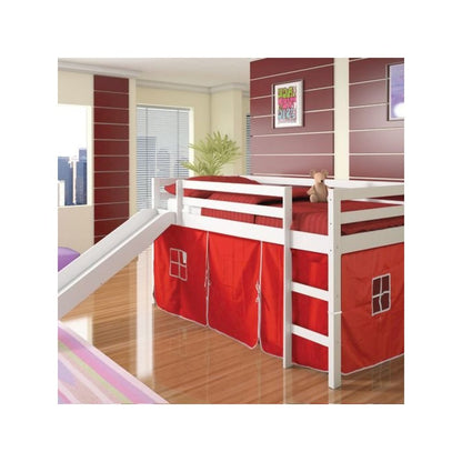 TENT BED WHITE W/RED TENT KIT
