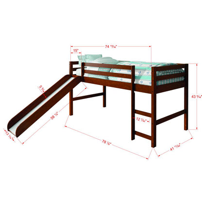 Tent Bed Espresso, Pink Tent Kit