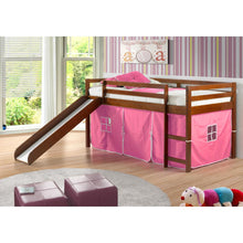 Tent Bed Espresso, Pink Tent Kit