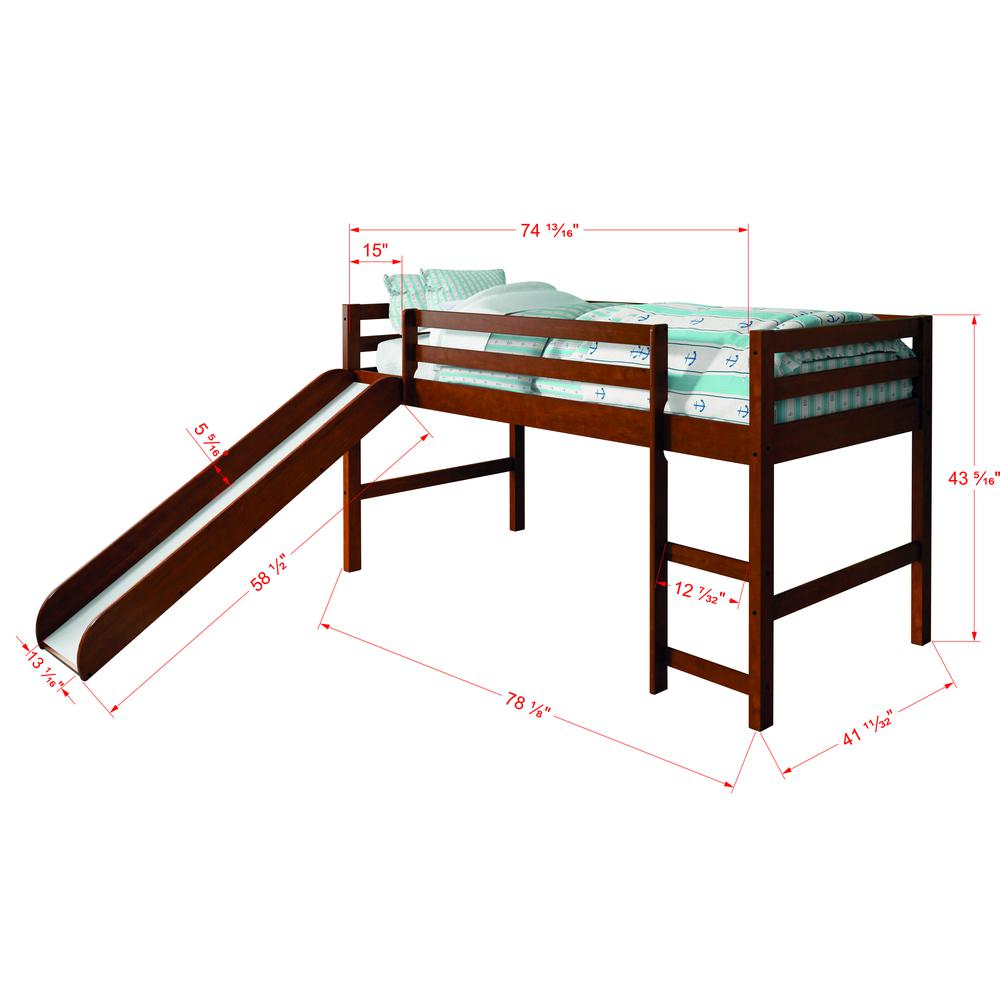 Tent Bed Espresso Zebra Tent Kit