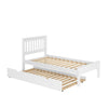 TWIN CONTEMPO BED WHITE