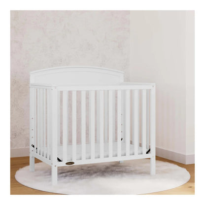 Graco Benton 4-in-1 Convertible Mini Crib - White