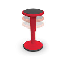 Hierarchy Height Adjustable Grow Stool- Tall Stool (Red)