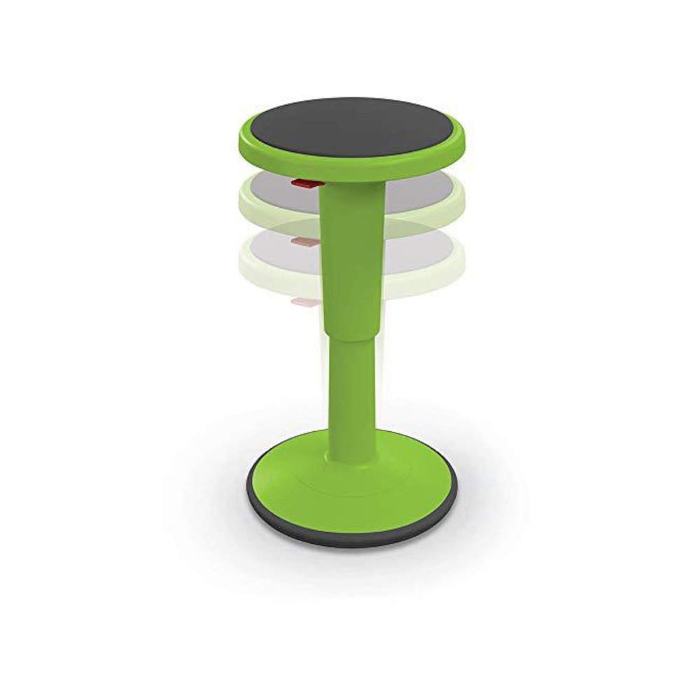 Hierarchy Height Adjustable Grow Stool- Tall Stool (Green)