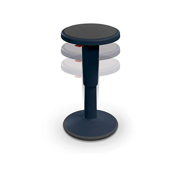 Hierarchy Height Adjustable Grow Stool- Tall Stool (Navy)