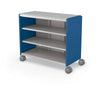 Compass Cabinet - Maxi H2 -Shelves / Casters - Navy