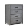 Sorelle Westley 4 Drawer Dresser,Grigio Color