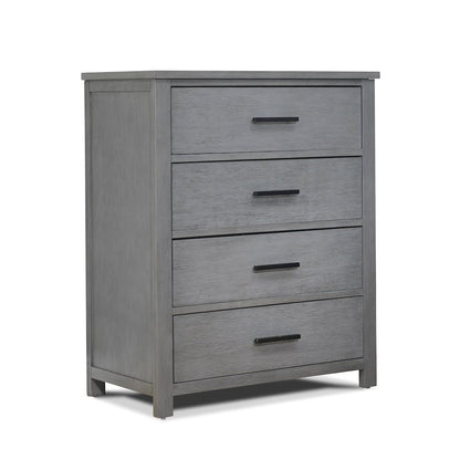 Sorelle Westley 4 Drawer Dresser,Grigio Color