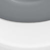 Toddler Potty Training Seat with Step Stool Ladder and Handles, Grey