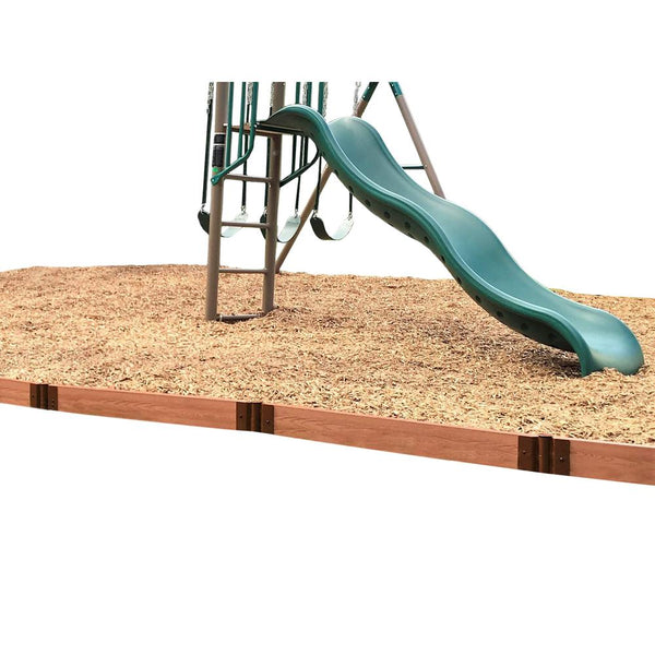 Classic Sienna Straight Playground Border 16’ – 2” Profile
