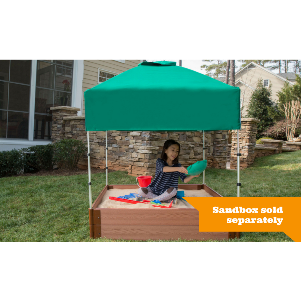 48In. X 48In.X 37In. Telescoping Square Sandbox Canopy/Cover