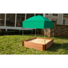 48In. X 48In.X 37In. Telescoping Square Sandbox Canopy/Cover