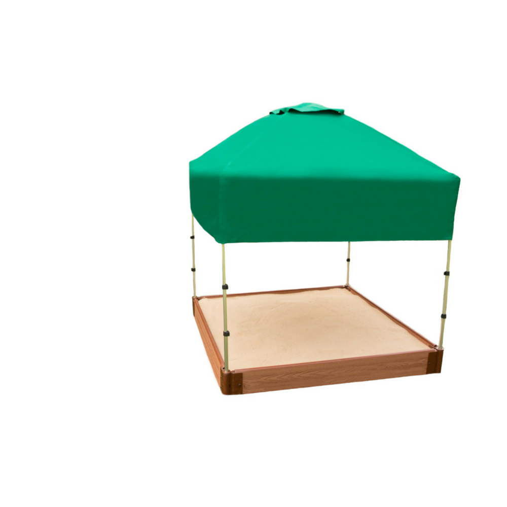 48In. X 48In.X 37In. Telescoping Square Sandbox Canopy/Cover