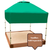 48In. X 48In.X 37In. Telescoping Square Sandbox Canopy/Cover