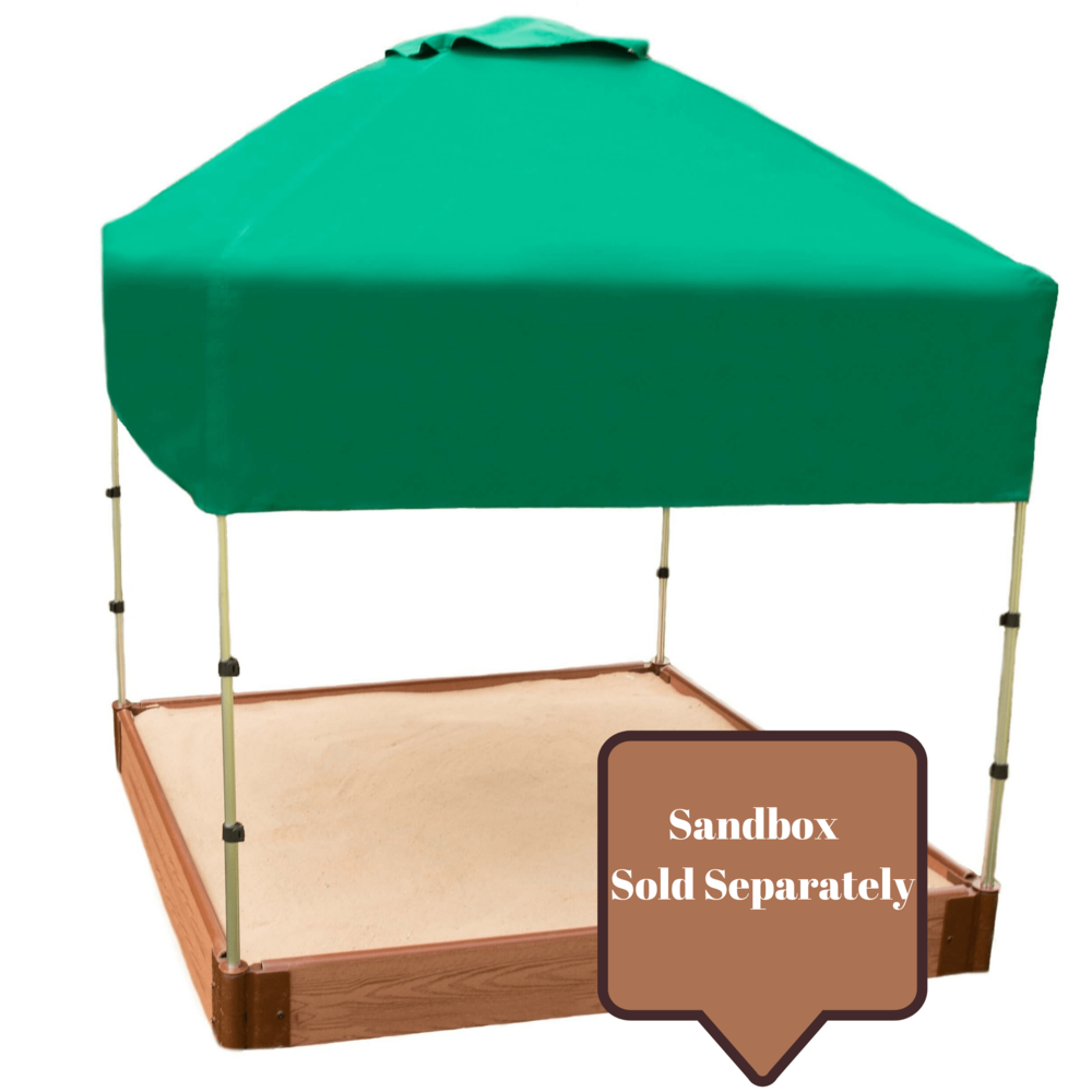 48In. X 48In.X 37In. Telescoping Square Sandbox Canopy/Cover
