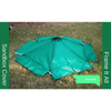 7Ft. X 8Ft. X 11In. Hexagon Sandbox With Telescoping Canopy/Cover - 2" Profile