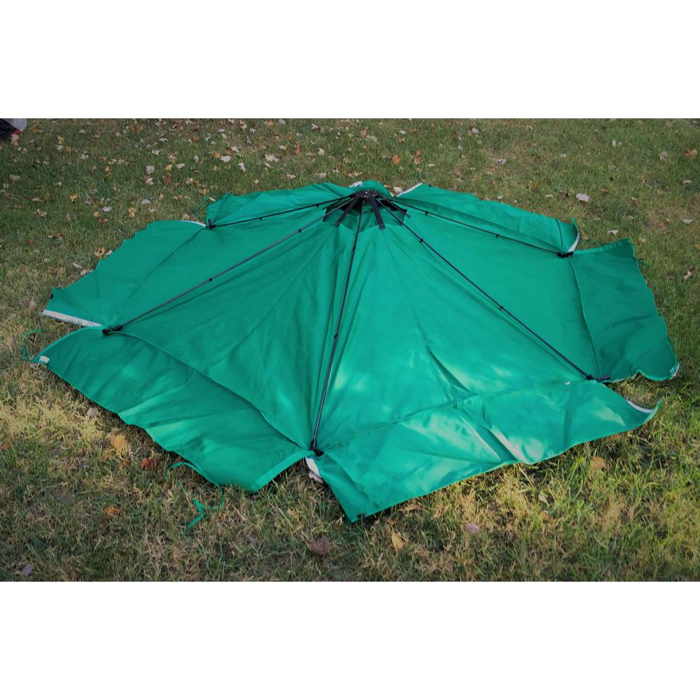 7Ft. X 8Ft. X 13.5In. Hexagonal Collapsible Sandbox Cover