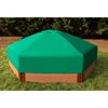 7Ft. X 8Ft. X 13.5In. Hexagonal Collapsible Sandbox Cover