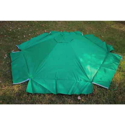 Classic Sienna Hexagon Sandbox With Collapsible Cover - 2" Profile