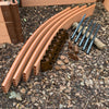 Classic Sienna Curved Playground Border Kit 32' - 1" Profile