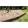 Classic Sienna Straight Playground Border Kit 32' - 2" Profile