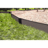 Weathered Wood Straight Playground Border Kit 32' - 1" Profile