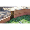 Classic Sienna Curved Playground Border Kit 64' - 2" Profile
