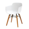 Midcentury Polypropylene Kids Side Chair, Set Of 4